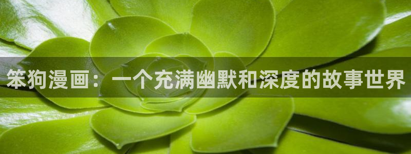 歪歪漫画入口网页：笨狗漫画：一个充满幽默和深度的故事世界