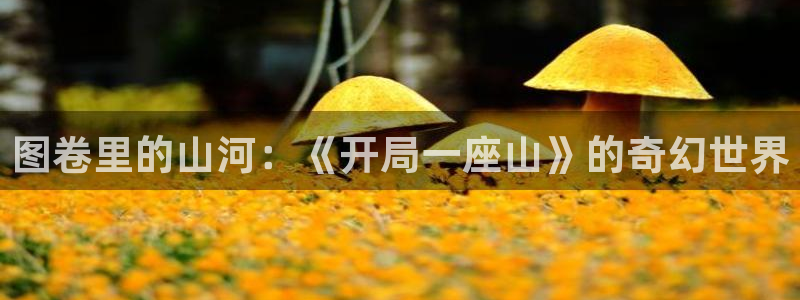 歪歪漫画网战：图卷里的山河：《开局一座山》的奇幻世界