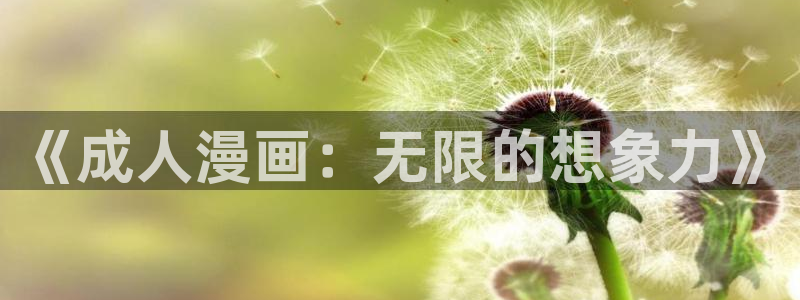 歪歪漫画羞羞漫画av：《成人漫画：无限的想象力》