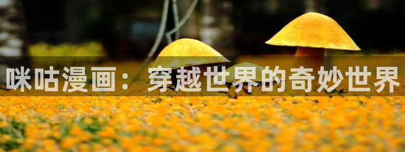 18禁歪歪漫画：咪咕漫画：穿越世界的奇妙世界