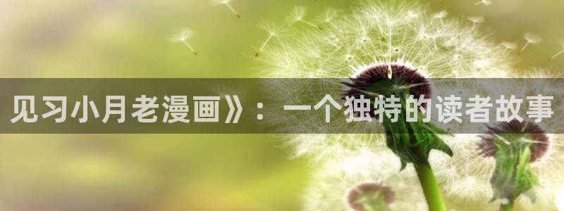 歪歪漫画首页观看韩漫：见习小月老漫画》：一个独特的读者故事